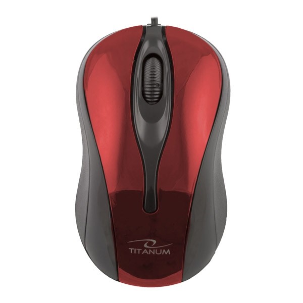 Esperanza Titanum Hornet 3D Wired Ενσύρματο Ποντίκι Κόκκινο (5905784769004)