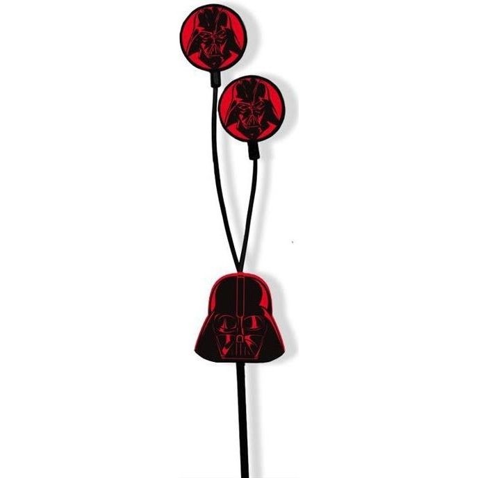 Handsfree Ακουστικά Disney Darth Vader Head In-ear με Βύσμα 3.5mm Μαύρο