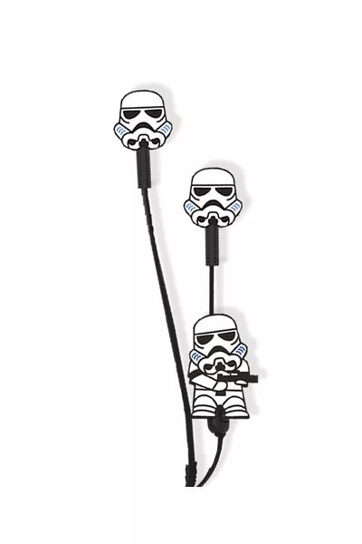 Handsfree Ακουστικά Disney Strormtrooper Head In-ear με Βύσμα 3.5mm Μαύρο