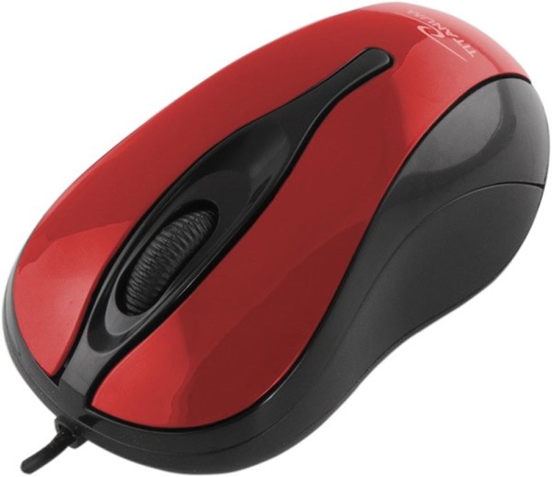 Esperanza Titanum Hornet 3D Wired Ενσύρματο Ποντίκι Κόκκινο (5905784769004)
