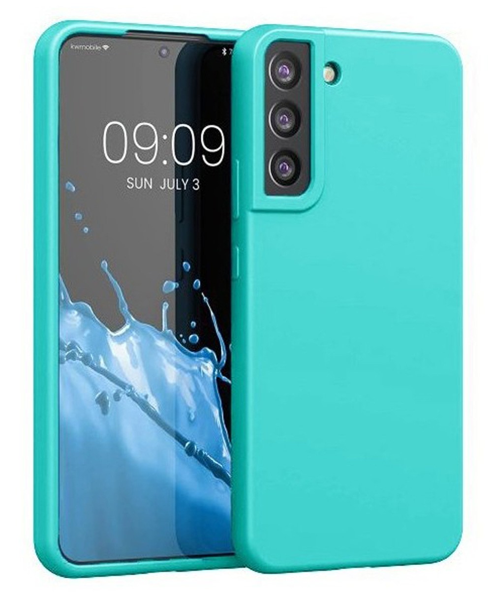 Forcell Samsung Galaxy S22 Plus 5G Soft Touch Θήκη Σιλικόνης - Mint