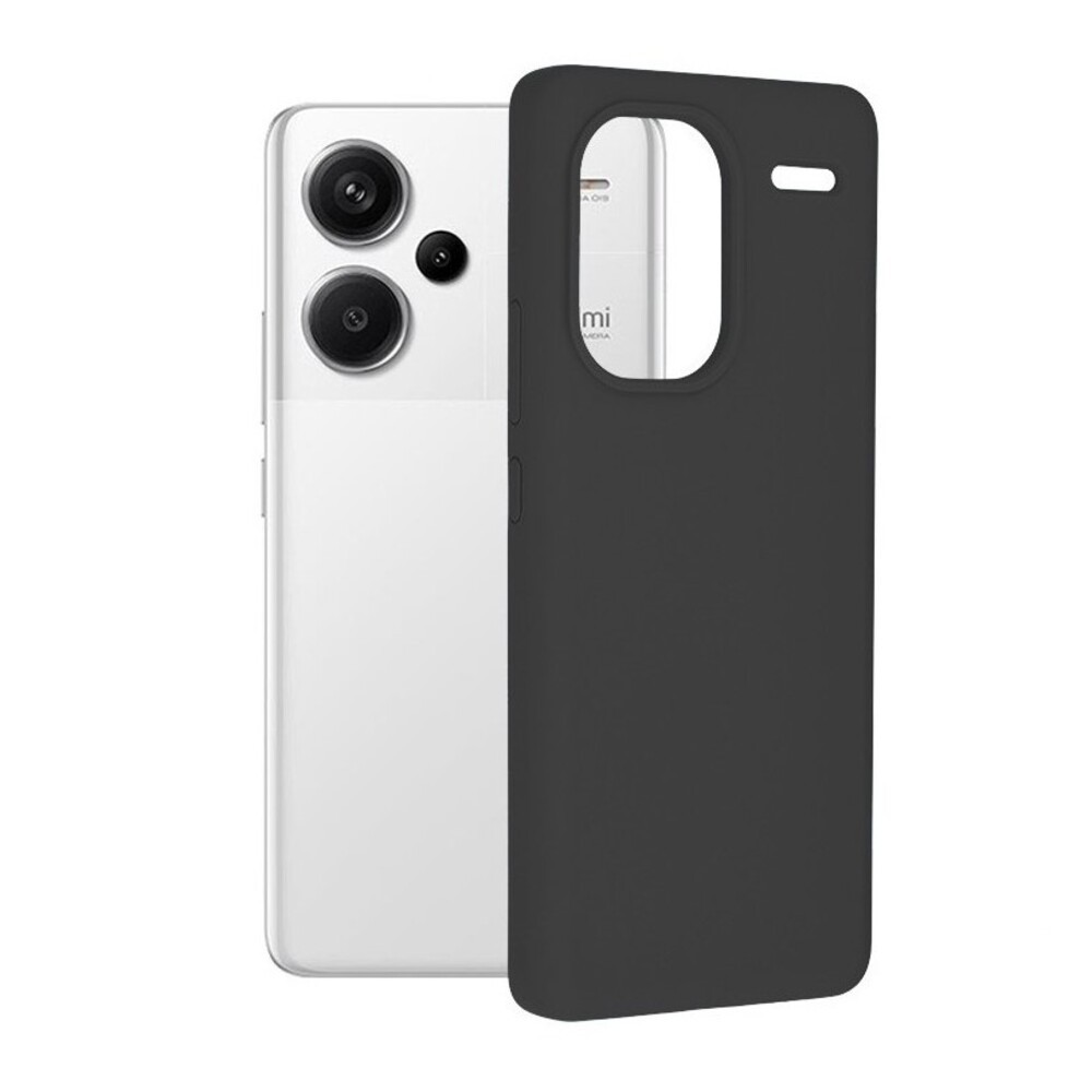 Forcell Xiaomi Redmi Note 13 Pro Plus 5G Soft Touch Θήκη Σιλικόνης - Black