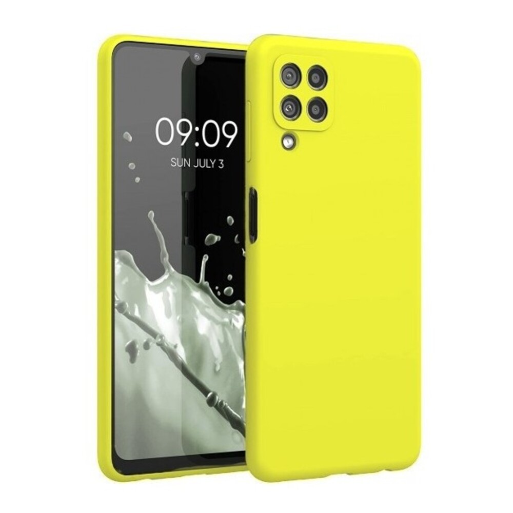 Forcell Samsung Galaxy A22 4G / M32 4G Soft Touch Θήκη Σιλικόνης - Yellow