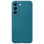 Samsung Galaxy S22 5G Θήκη Σιλικόνης Πετρόλ Soft Touch Silicone Rubber Soft Case Petrol