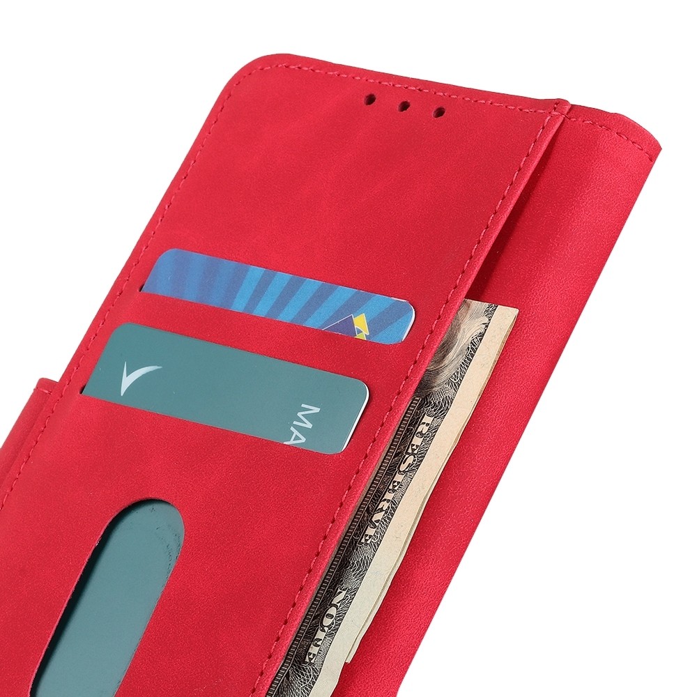 Xiaomi Poco X6 Pro 5G Θήκη Βιβλίο Κόκκινο KHAZNEH Retro Texture Flip Phone Case Red