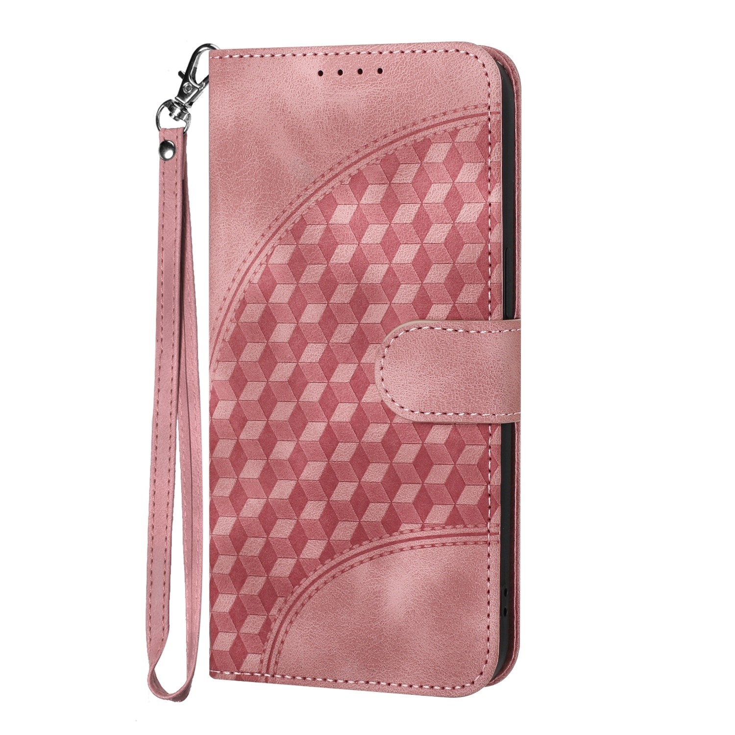 Xiaomi Redmi Note 13 Pro Plus 5G Θήκη Βιβλίο Ροζ YX0060 Elephant Head Embossed Case with Lanyard Pink