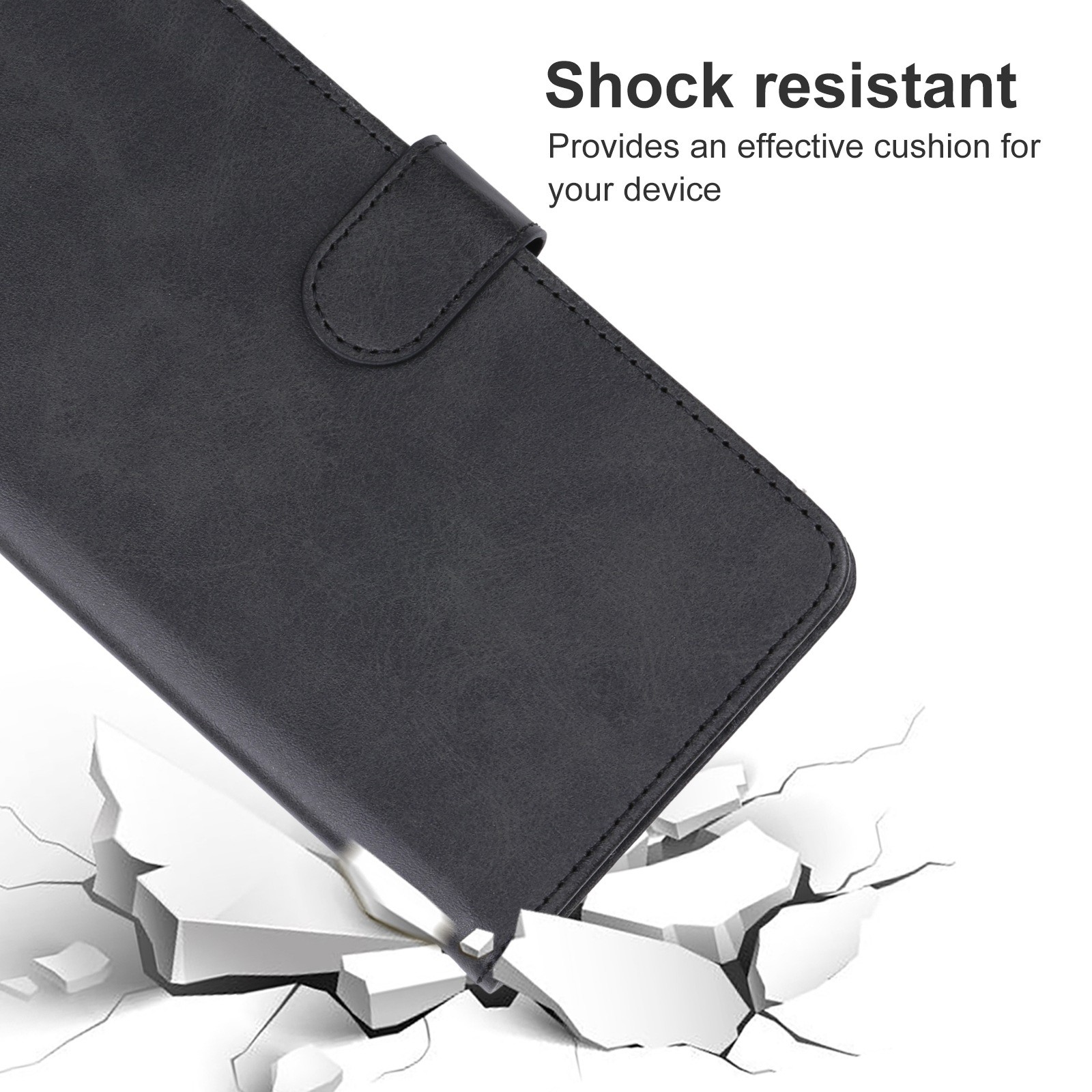 Xiaomi Redmi Note 13 Pro 5G / Poco X6 5G Θήκη Βιβλίο Μαύρο Phone Case Black