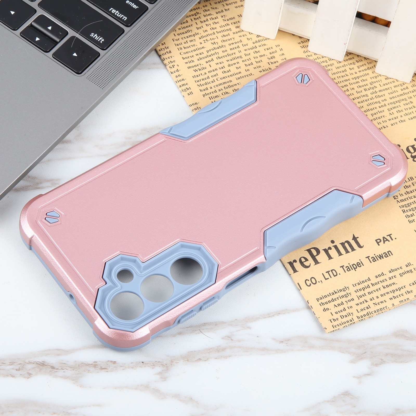 Samsung Galaxy A25 5G Σκληρή Θήκη Ροζ Non-slip Shockproof Armor Phone Case Pink