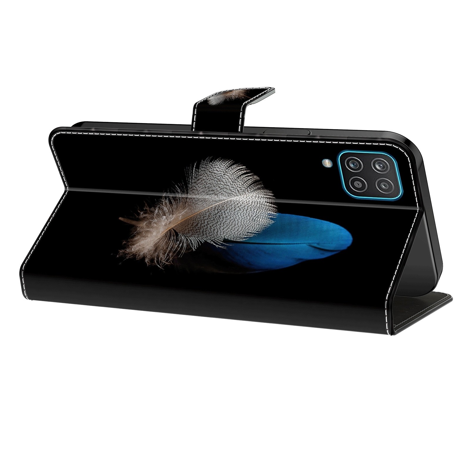 Xiaomi Redmi Note 13 5G Θήκη Βιβλίο Global Crystal 3D Shockproof Protective Phone Case Two Branches