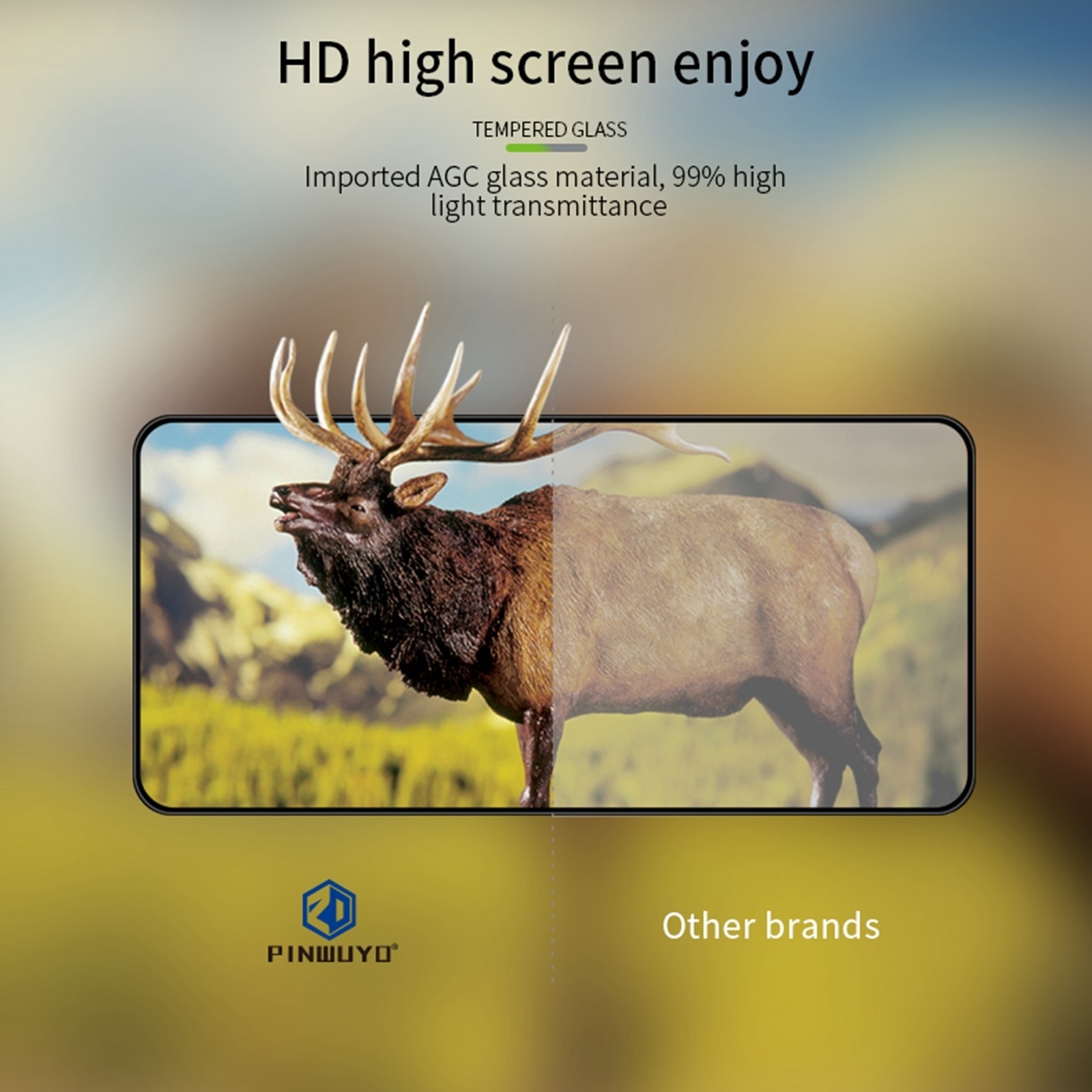 Xiaomi Poco X6 5G Προστατευτικό Τζαμάκι Μαύρο PINWUYO 9H 3D Curved Full Screen Explosion-proof Tempered Glass Film Black