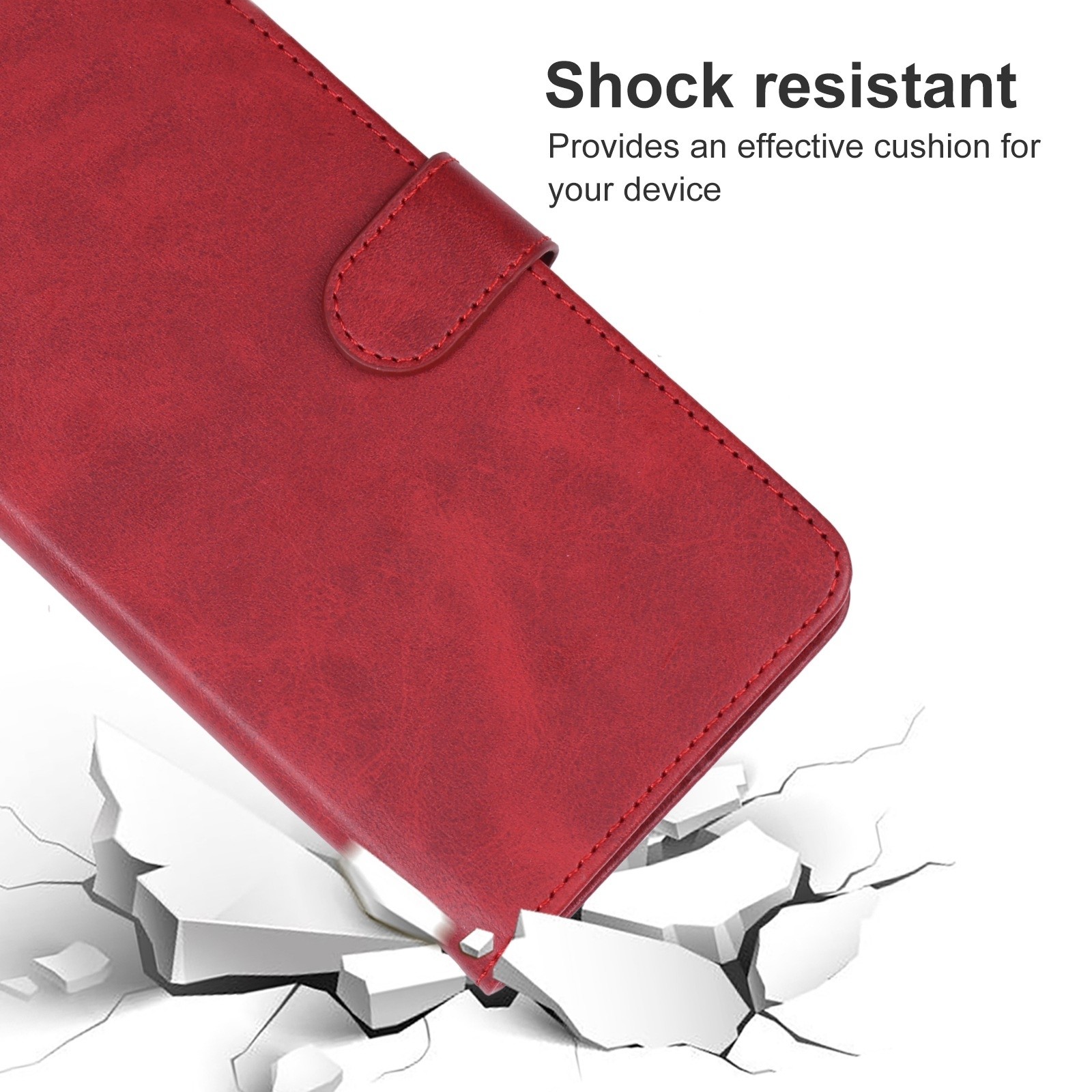 TCL 40 SE Θήκη Βιβλίο Κόκκινο Phone Case Red