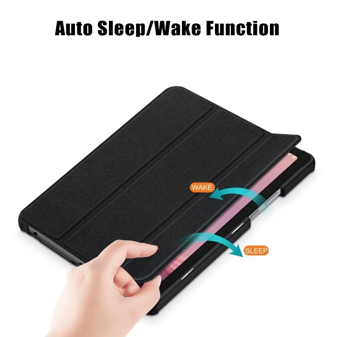 Lenovo Tab M9 9" Θήκη Μαύρη 3-folding Smart Tablet Case Black