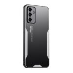 Samsung Galaxy A35 5G Θήκη Ασημί Blade Series TPU Hybrid Metal Phone Case Silver