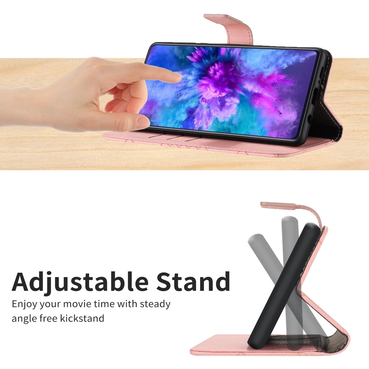 Xiaomi Redmi Note 12 Pro 4G Θήκη Βιβλίο Ροζ Rhombic Grid Texture Phone Case Pink