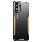 Forcell Samsung Galaxy A35 5G Blade Series Hybrid Metal Θήκη Σκληρή - Gold