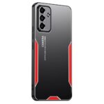 Forcell Samsung Galaxy A35 5G Blade Series Hybrid Metal Θήκη Σκληρή - Red