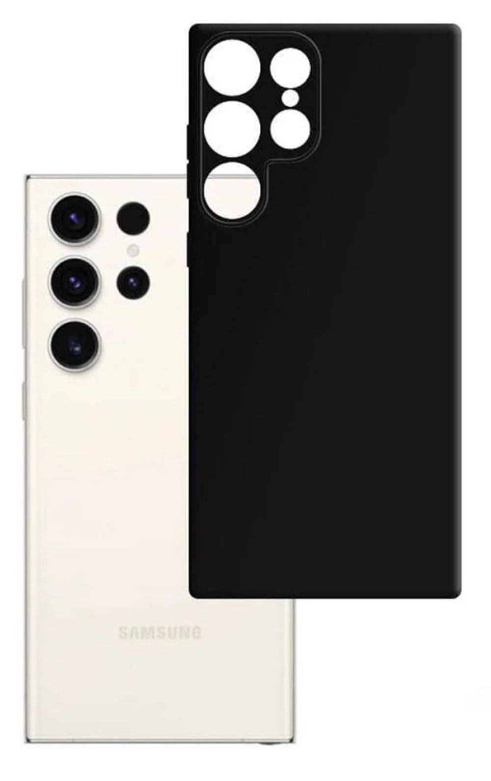 3MK Samsung Galaxy S24 Ultra 5G Matt Θήκη Σιλικόνης - Black