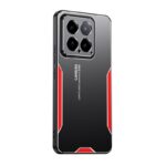 Xiaomi 14 Θήκη Κόκκινη Blade Series TPU Hybrid Metal Phone Case Red