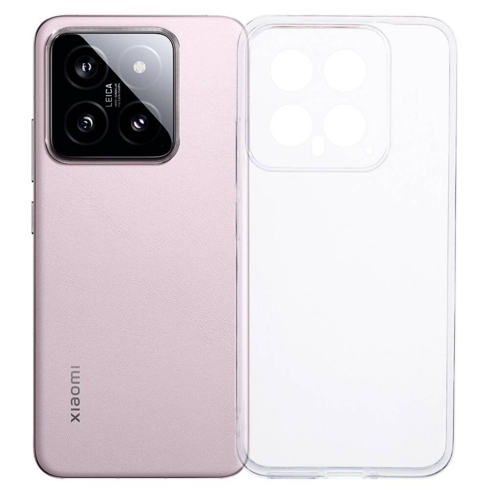 Xiaomi 14 Θήκη Σιλικόνης Διάφανη Ultra-thin TPU Transparent