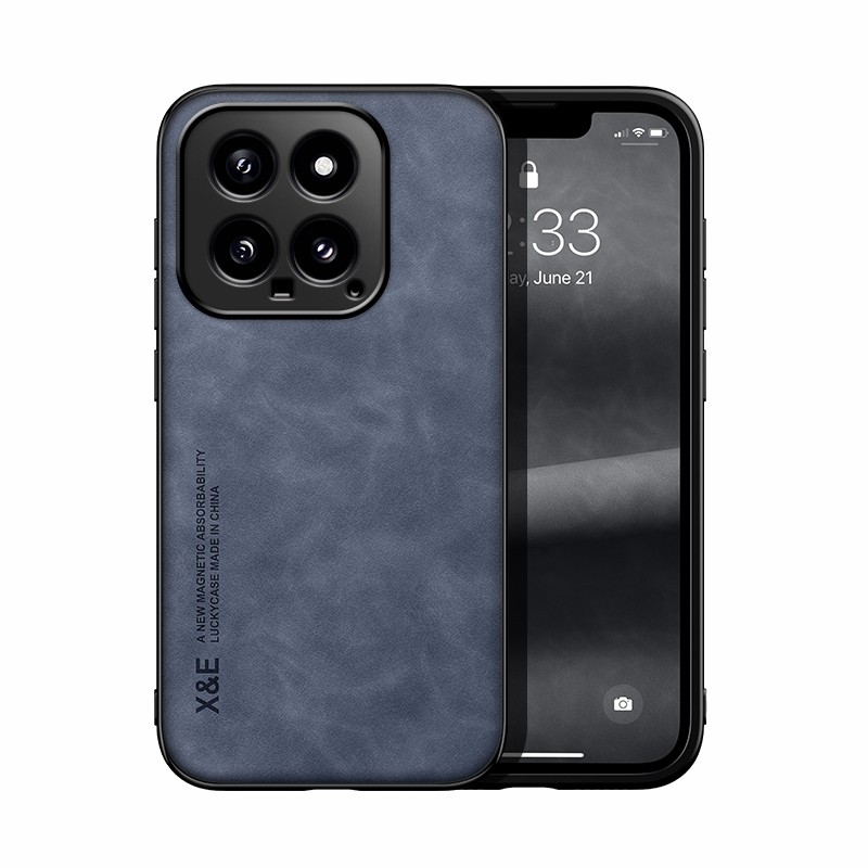 Xiaomi 14 Θήκη Μπλε Skin Feel Magnetic Back Phone Case Blue