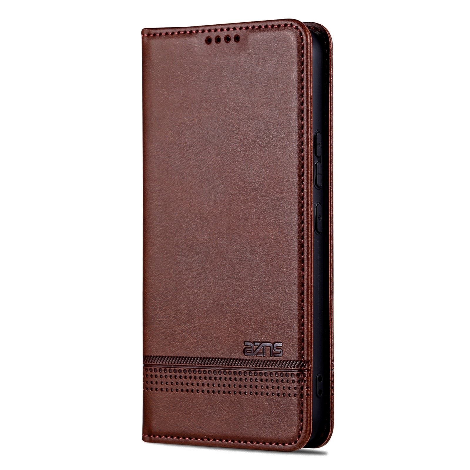 Samsung Galaxy A35 5G Θήκη Βιβλίο Καφέ AZNS Magnetic Calf Texture Flip Phone Case Brown