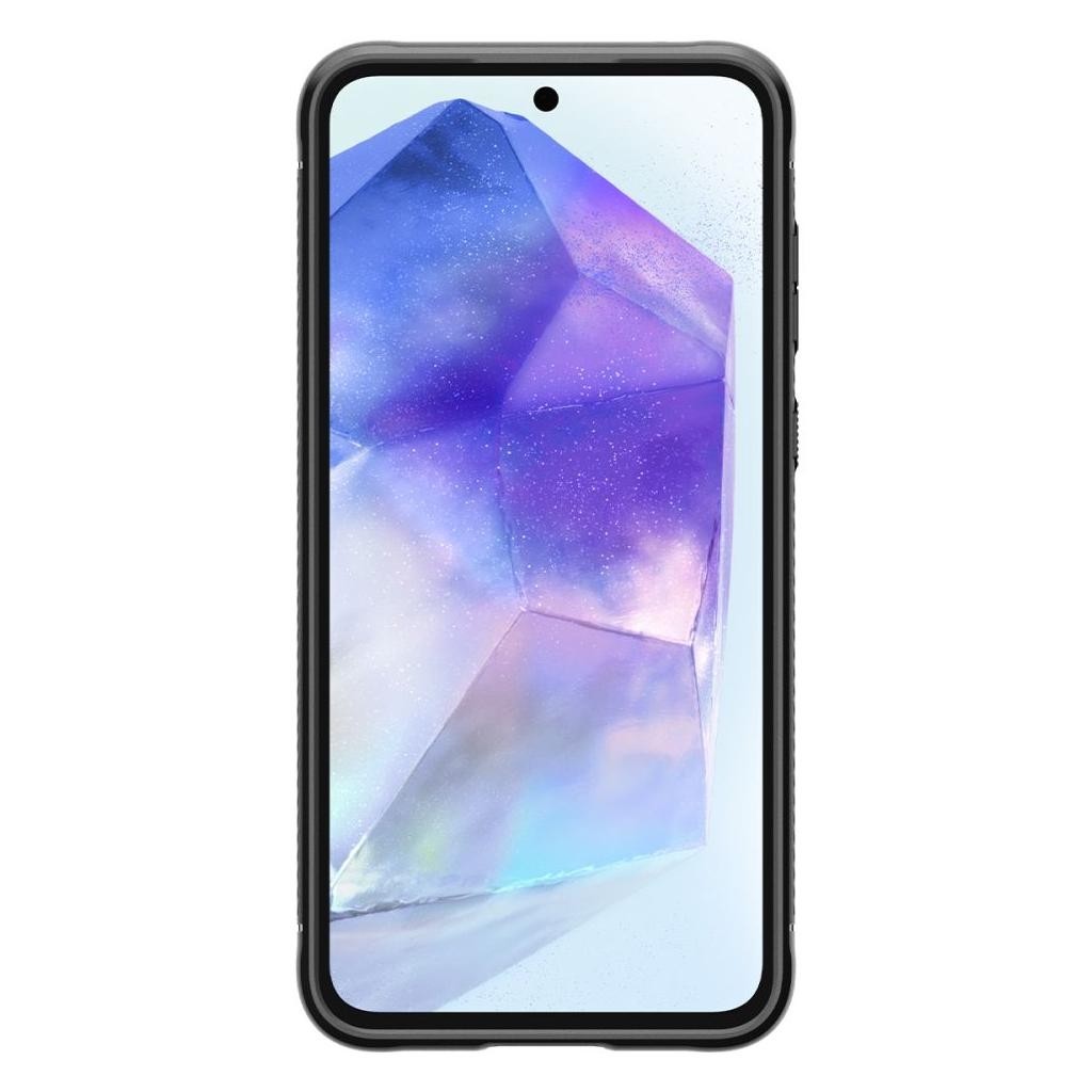 Samsung Galaxy A55 5G Θήκη Μαύρη Spigen Rugged Armor Back Cover Matte Black ACS07500