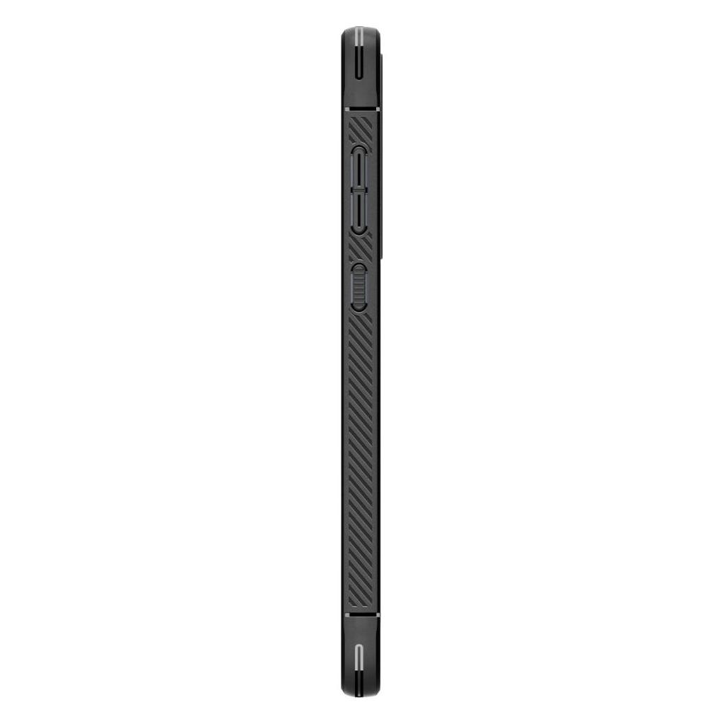 Samsung Galaxy A55 5G Θήκη Μαύρη Spigen Rugged Armor Back Cover Matte Black ACS07500