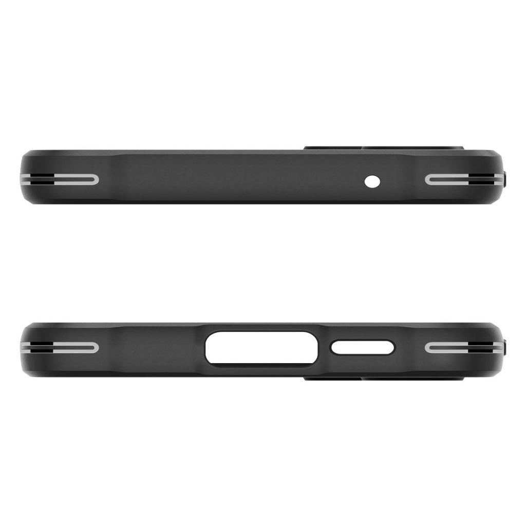 Samsung Galaxy A55 5G Θήκη Μαύρη Spigen Rugged Armor Back Cover Matte Black ACS07500