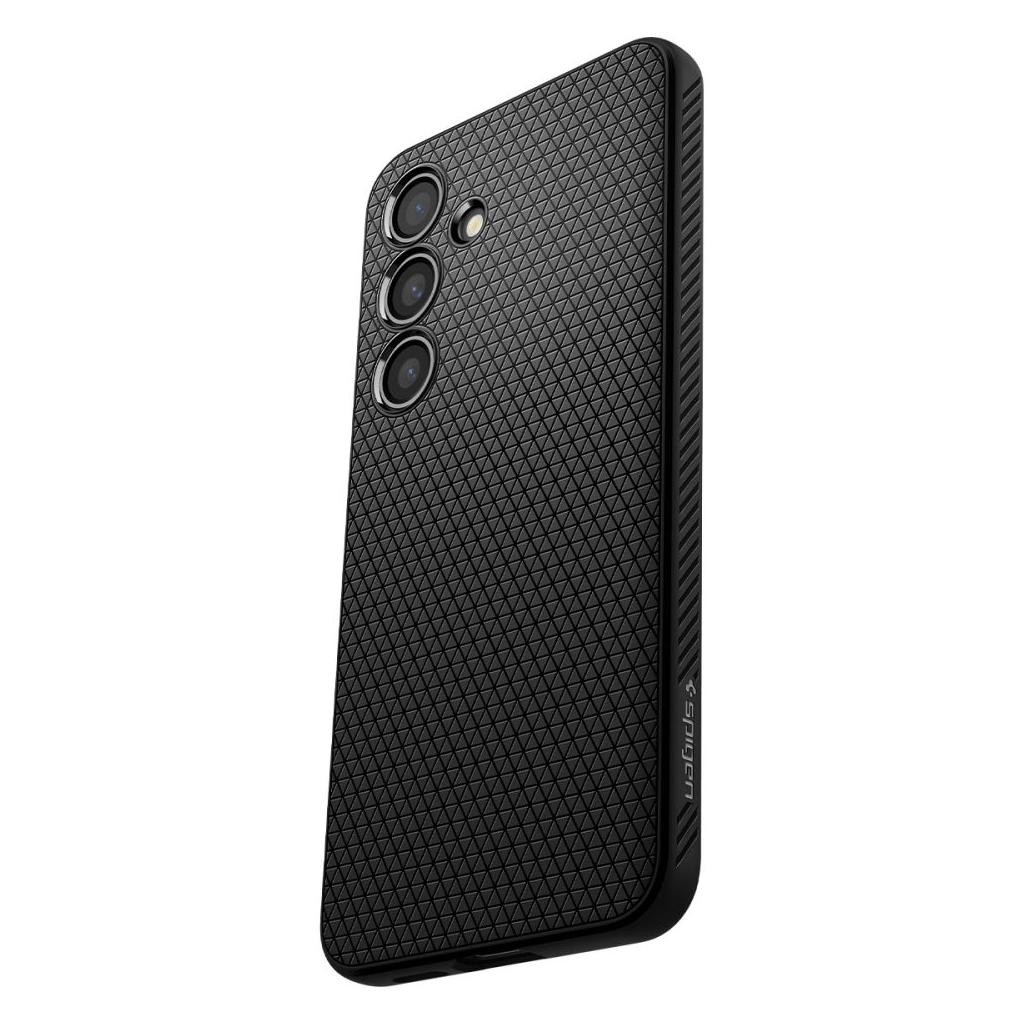 Samsung Galaxy S24 5G Θήκη Μαύρη Spigen Liquid Air Back Cover Matte Black ACS07347