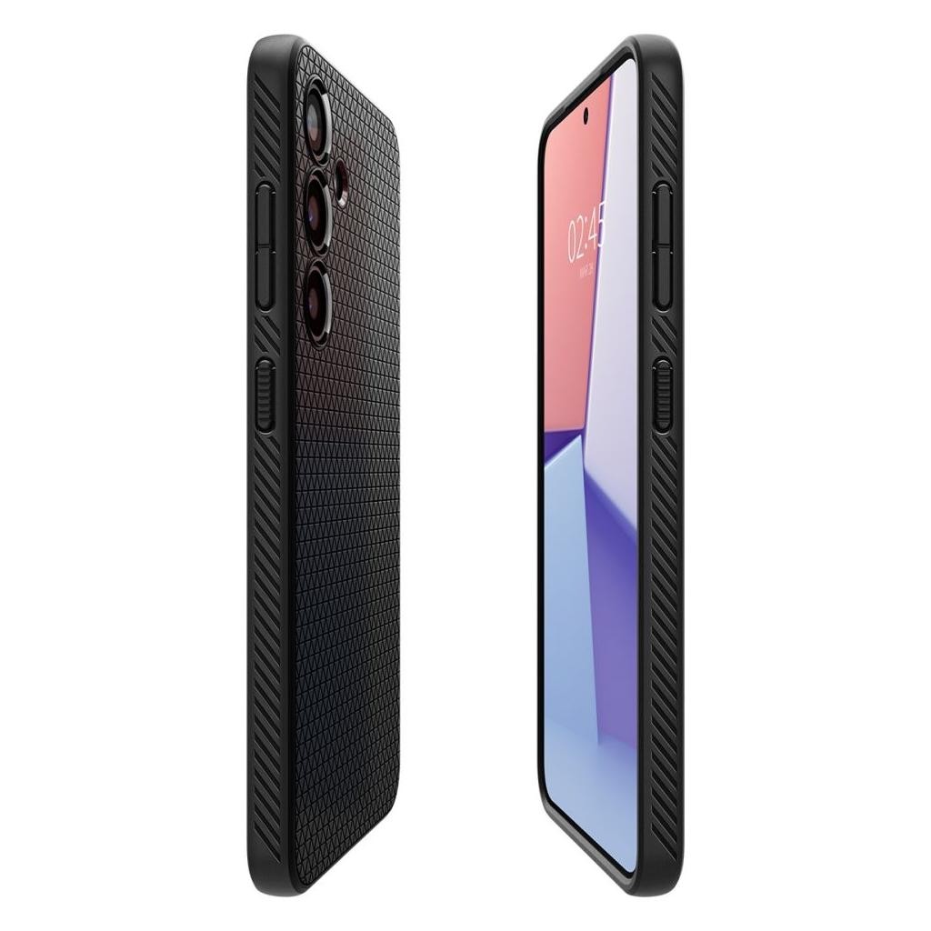 Samsung Galaxy S24 5G Θήκη Μαύρη Spigen Liquid Air Back Cover Matte Black ACS07347