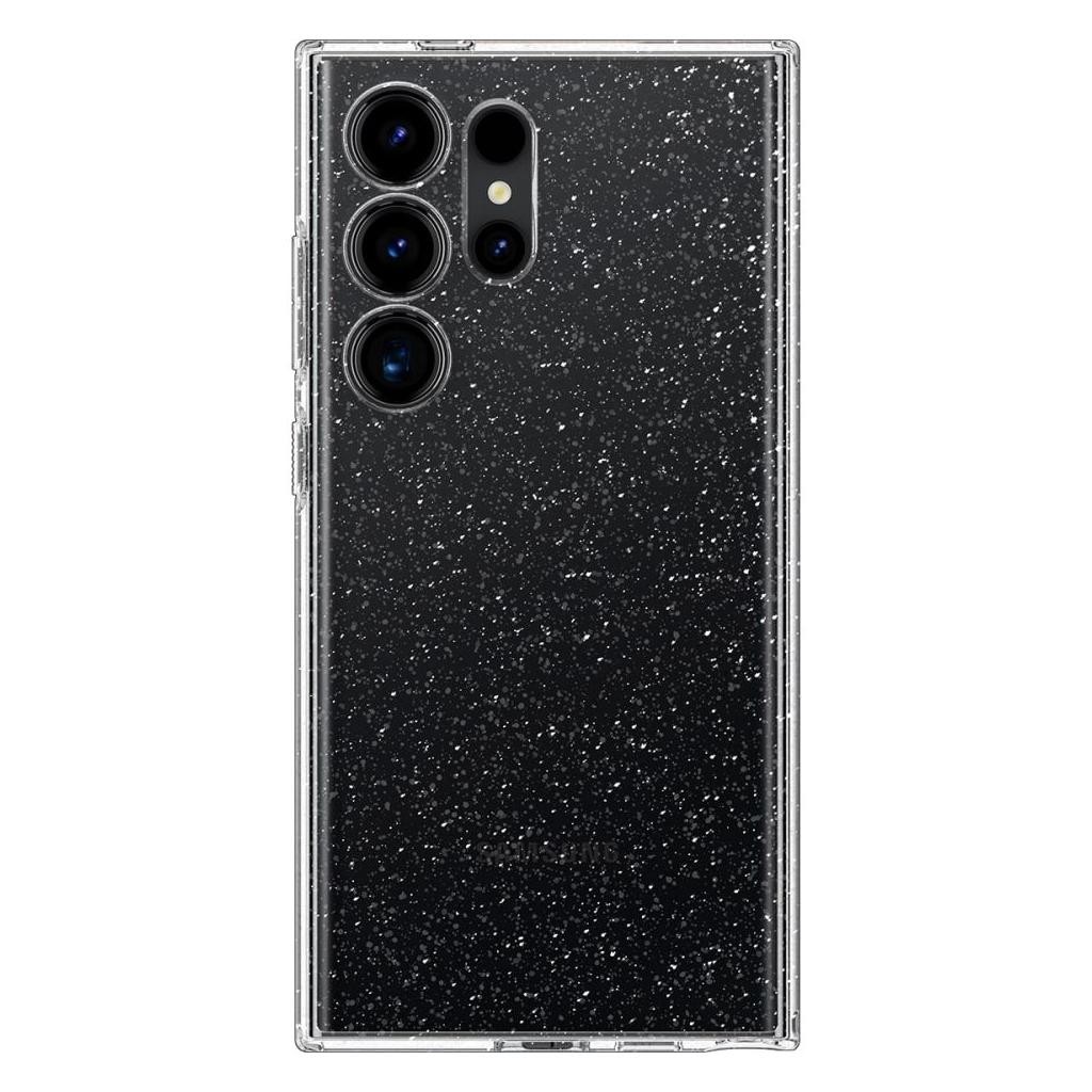Samsung Galaxy S24 Ultra 5G Θήκη Διάφανη Spigen Liquid Crystal Glitter Back Cover Crystal Quartz ACS07285