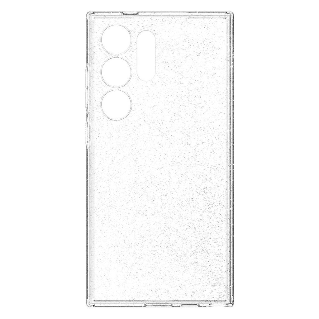 Samsung Galaxy S24 Ultra 5G Θήκη Διάφανη Spigen Liquid Crystal Glitter Back Cover Crystal Quartz ACS07285