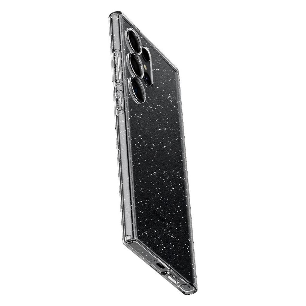 Samsung Galaxy S24 Ultra 5G Θήκη Διάφανη Spigen Liquid Crystal Glitter Back Cover Crystal Quartz ACS07285