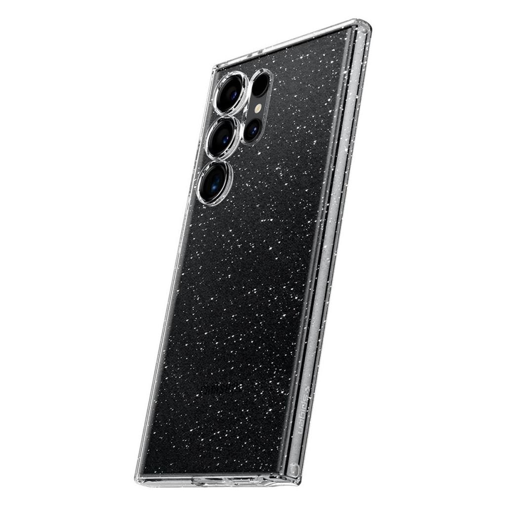 Samsung Galaxy S24 Ultra 5G Θήκη Διάφανη Spigen Liquid Crystal Glitter Back Cover Crystal Quartz ACS07285