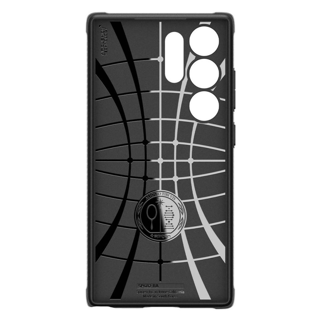 Samsung Galaxy S24 Ultra 5G Θήκη Μαύρη Spigen Rugged Armor Back Cover Matte Black ACS07286