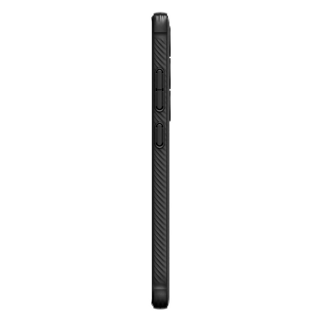 Samsung Galaxy S24 Ultra 5G Θήκη Μαύρη Spigen Rugged Armor Back Cover Matte Black ACS07286