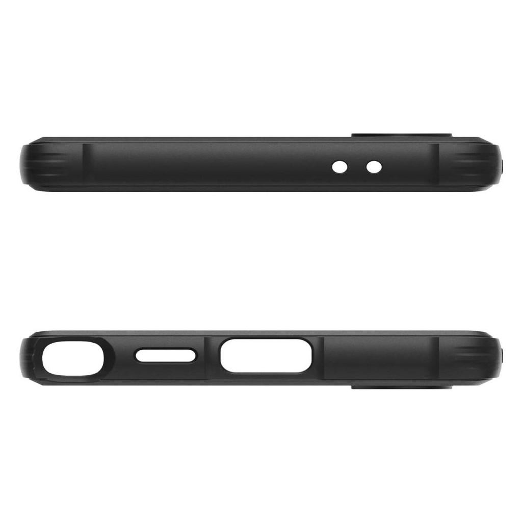 Samsung Galaxy S24 Ultra 5G Θήκη Μαύρη Spigen Rugged Armor Back Cover Matte Black ACS07286