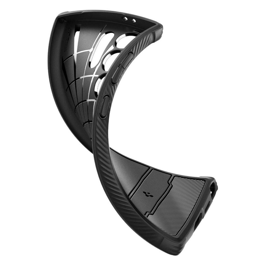 Samsung Galaxy S24 Ultra 5G Θήκη Μαύρη Spigen Rugged Armor Back Cover Matte Black ACS07286
