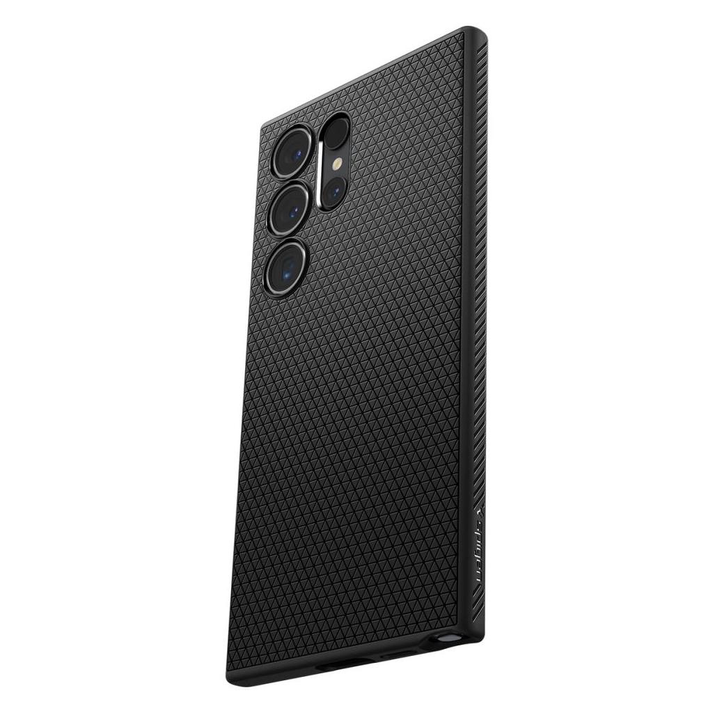 Samsung Galaxy S24 Ultra 5G Θήκη Μαύρη Spigen Liquid Air Back Cover Matte Black ACS07287