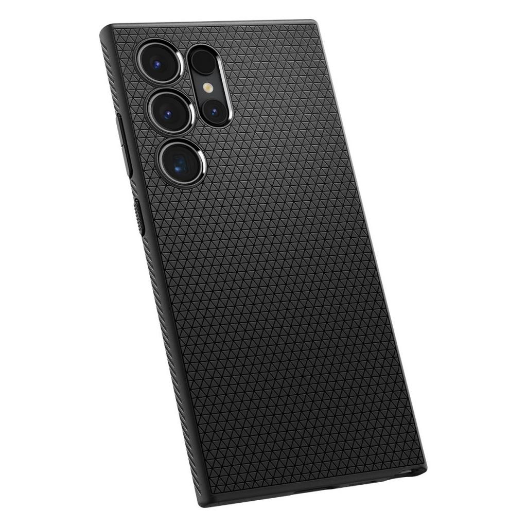 Samsung Galaxy S24 Ultra 5G Θήκη Μαύρη Spigen Liquid Air Back Cover Matte Black ACS07287