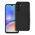 Samsung Galaxy A25 5G Θήκη Σιλικόνης Μαύρη Skin Feel Card Contrast Color Button TPU Phone Case Black