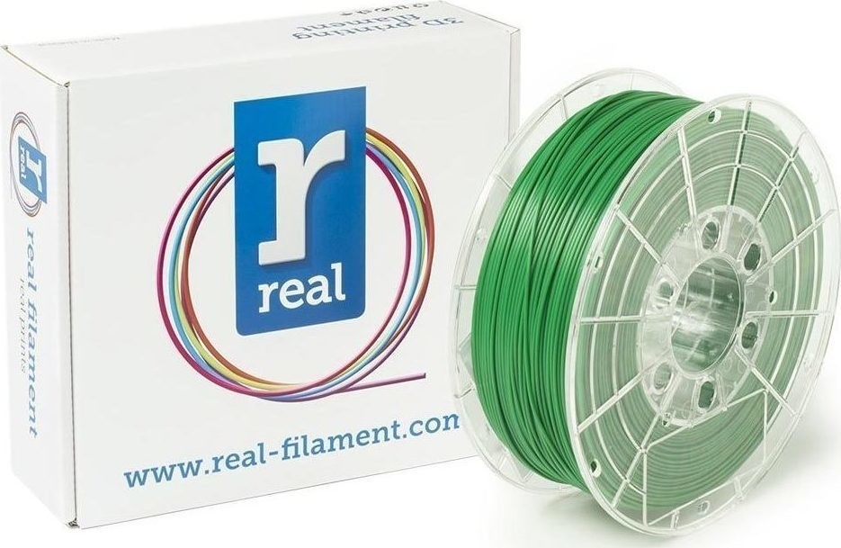 Real Filament PLA 3D Printer Filament 1.75mm Πράσινο 1kg