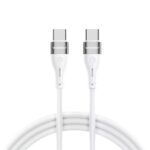 Wozinsky USB 2.0 Cable USB-C male - USB-C 65W Λευκό 2m (WSTCC2)