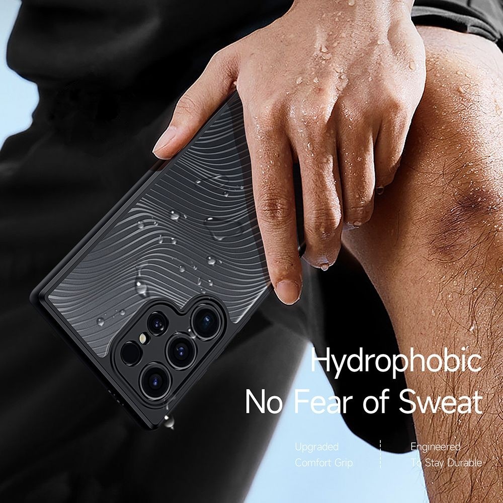 Samsung Galaxy S24 5G Θήκη Διάφανη Dux Ducis Aimo Series Back Cover Τransparent Black