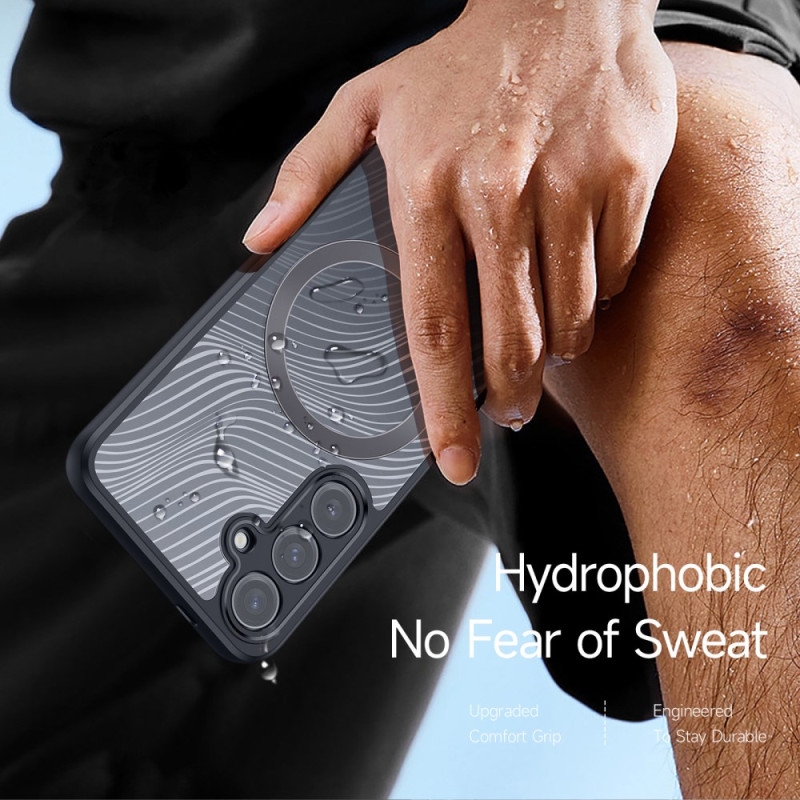 Samsung Galaxy S24 Plus 5G Θήκη Μαύρη Armored Case Compatible with MagSafe Dux Ducis Aimo Mag - Black