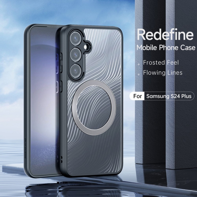 Samsung Galaxy S24 Plus 5G Θήκη Μαύρη Armored Case Compatible with MagSafe Dux Ducis Aimo Mag - Black