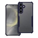 Samsung Galaxy S24 5G Θήκη Με Μπλέ Περίγραμμα Και Διάφανη Πλάτη Acrylic + Color TPU Shockproof Case Blue
