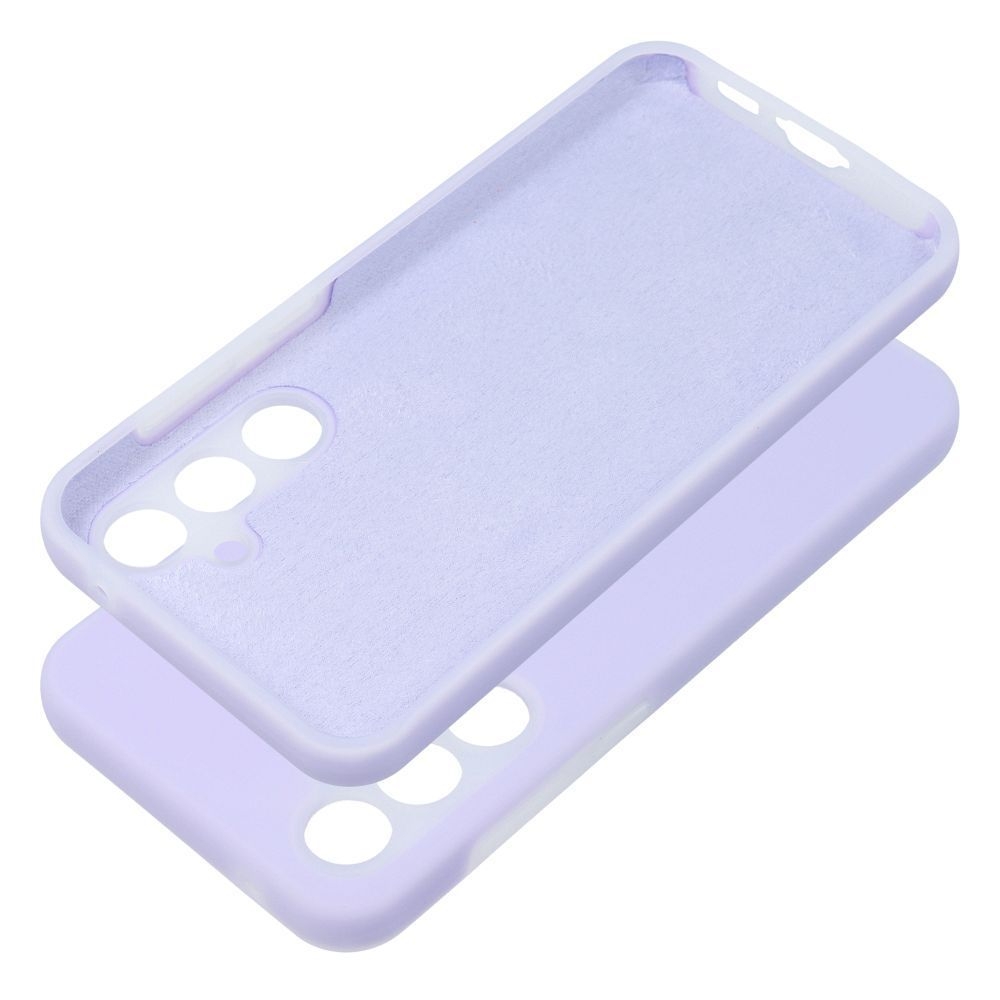 Samsung Galaxy A14 4G / A14 5G Θήκη Σιλικόνης Μωβ Candy Silicone Color TPU Case Purple