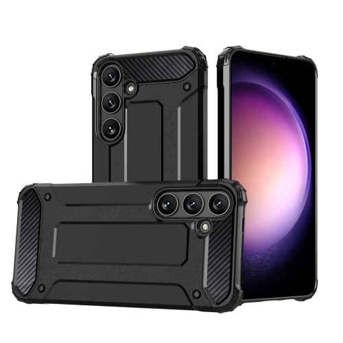 Samsung Galaxy S24 Plus 5G Θήκη Μαύρη Hybrid Armor Case Black
