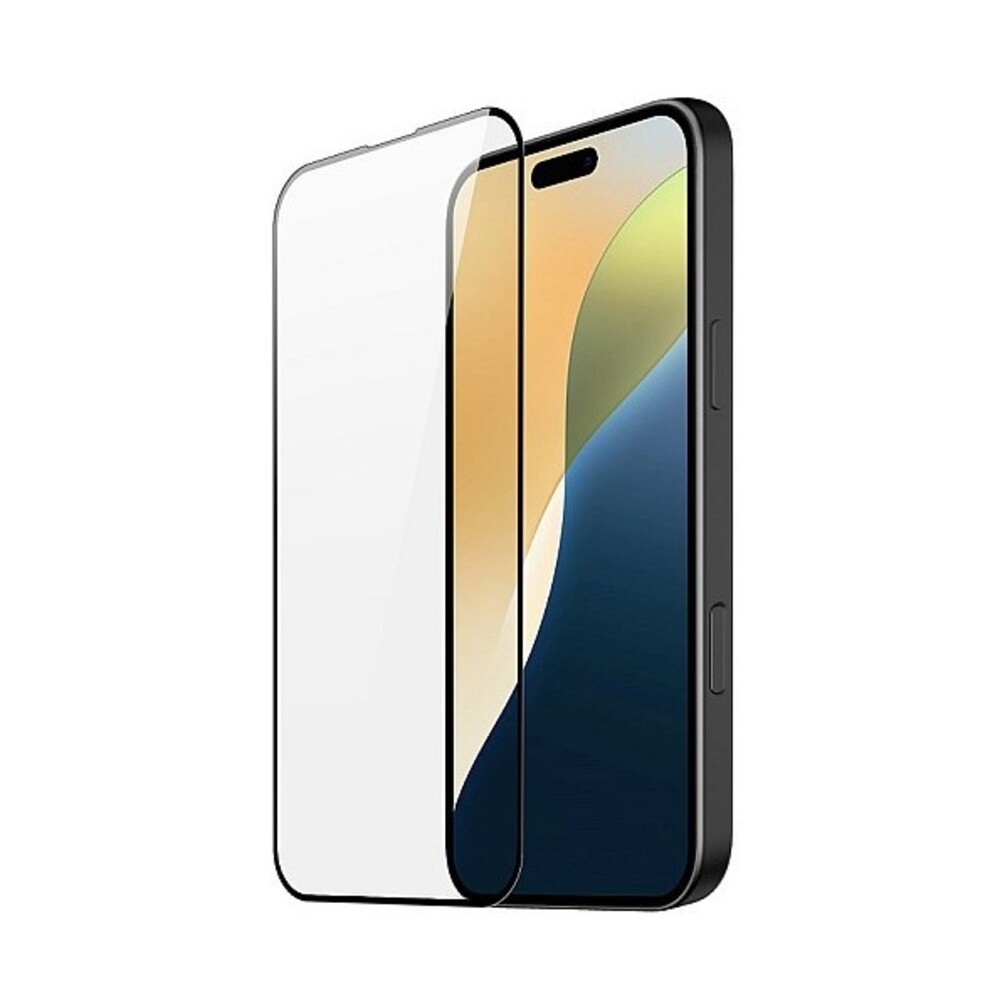 iPhone 16 Plus Προστατευτικό Τζαμάκι Wozinsky Full Glue Full Screen Tempered Glass Black